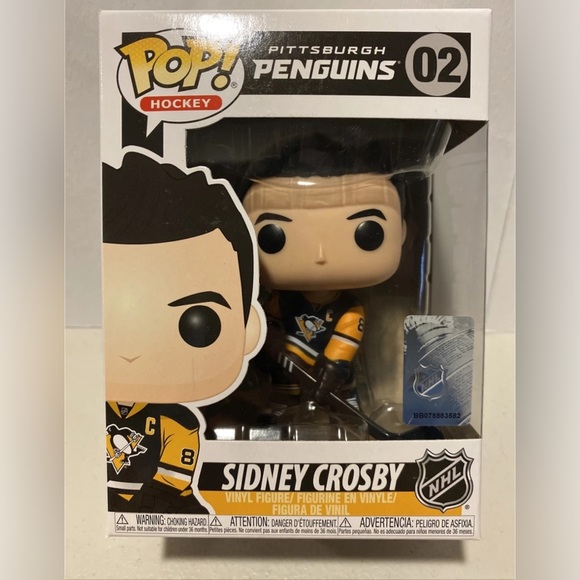 Funko Other - Funko Pop Hockey Sidney Crosby NHL Pittsburgh Penguins #02 Vinyl Bobblehead